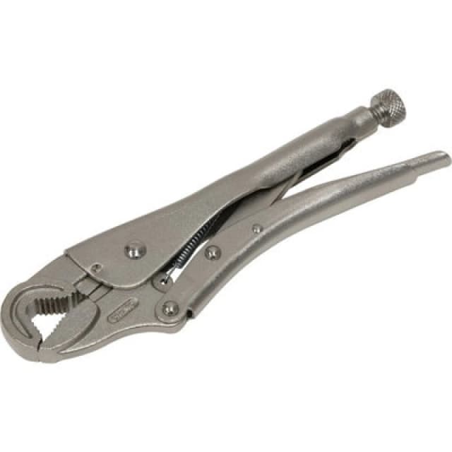 Loops 235mm Round Jaw Locking Pliers - 35mm Jaw Capacity - Chrome Molybdenum Multi