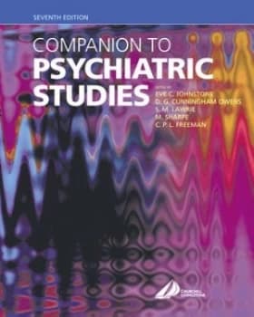 Companion to Psychiatric Studies by Eve C Johnstone Paperback