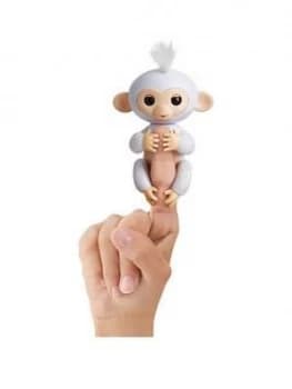 Fingerlings Wowwee Glitter Monkey White