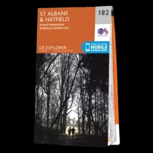 Map of St Albans & Hatfield