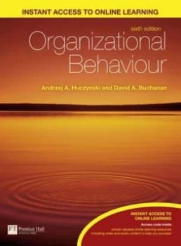 Organizational Behaviour by Andrzej Huczynski Paperback