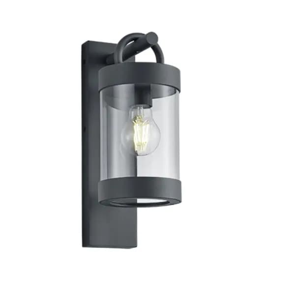 Sambesi Modern Outdoor Wall Lantern Anthracite IP44 with Dusk sensor