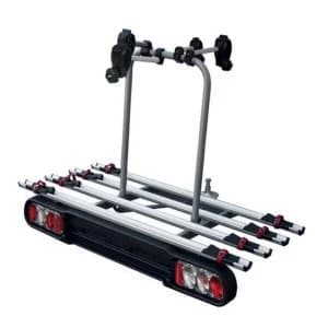 Menabo Race Towbar Bike Rack for 4 Bikes - Silver
