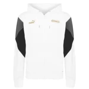 Puma King FZ Hoodie - White