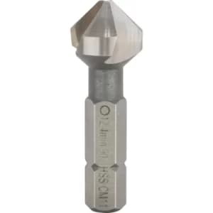 2608596407 12.4X35X1/4" Hss Hexagon Countersink Drill Bit