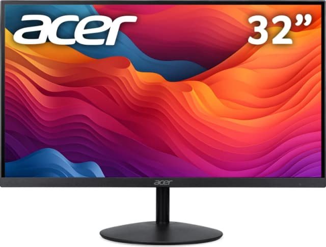 Acer 32" Quad HD 100Hz Monitor - Black