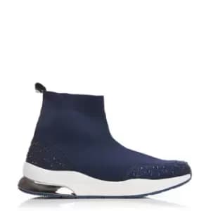 Moda in Pelle Bronsie Slip On Trainers - Blue