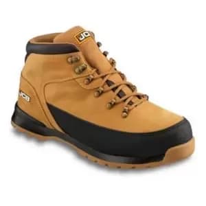Jcb 3Cx Honey Safety Boots, Size 6