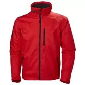 Helly Hansen Mens Crew Midlayer Jacket - Waterproof Sailing Red S
