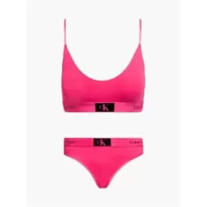 Calvin Klein Unlined Bra Set - Pink
