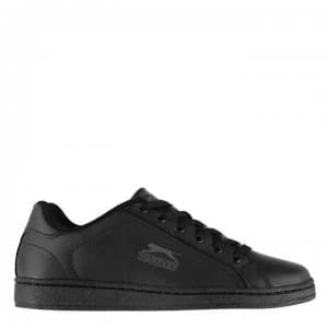 Slazenger Ash Lace Mens Trainers - Black/Charcoal