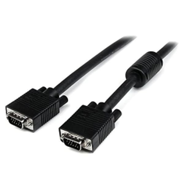 StarTech HD15 MM Coax High Resolution Monitor VGA Cable 1m