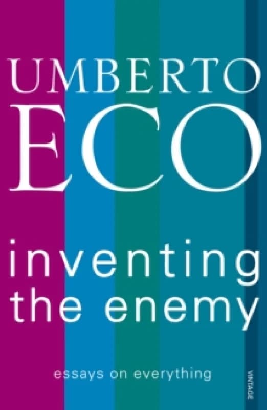 Inventing the Enemy and Other Occasional Writings. Paperback. By Umberto Eco Books