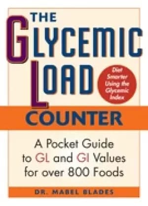 glycemic load counter a pocket guide to gl and gi values for over 800 foods