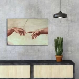 FAMOUSART-021 Multicolor Decorative Canvas Painting