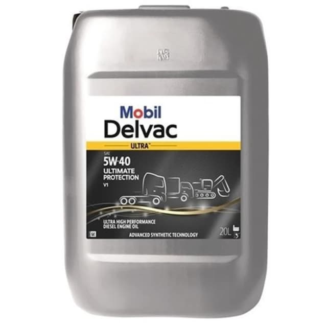 MOBIL 157408 Engine oil MOBIL DELVAC ULTRA 5W-40 ULTIMATE PROTECTION V1 Capacity: 20l Engine Oil (1862)