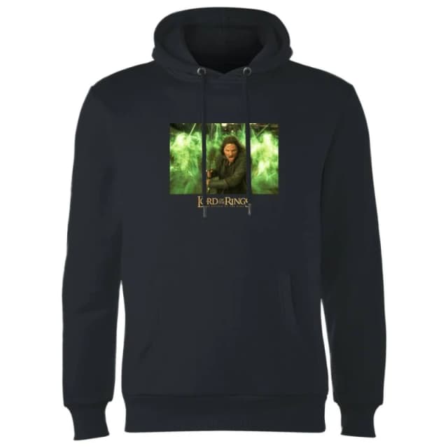 Lord Of The Rings Aragorn Hoodie - Black - S