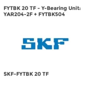 FYTBK 20 TF - Y-Bearing Unit: YAR204-2F + FYTBK504