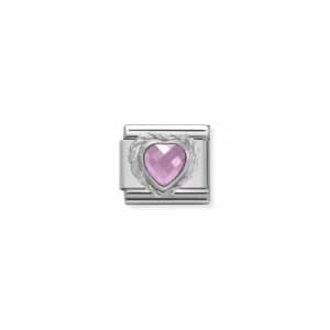 Nomination Comp. CL HEART FACETED CZ In Stainless Steel E Jewellery