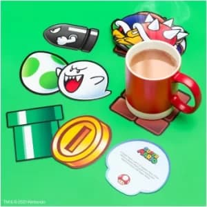 Super Mario Fun Fact Coasters