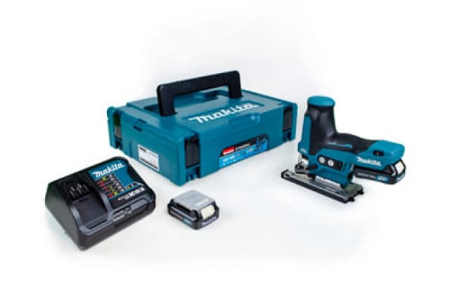 Makita JV102D 12v Max CXT Cordless Brushless Jigsaw JV102DSAJ Batteries: 2 x 2ah Li-ion