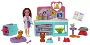 Barbie Chelsea Pet Vet Career Doll and Playset