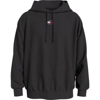 Tommy Jeans Tommy Badge Hoodie - Black BDS
