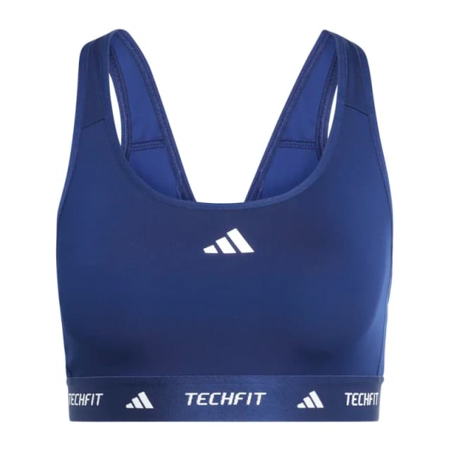Sports bra adidas Techfit Bleu Female L