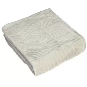 Folio Throw (One Size) (Ecru) - Ecru - Furn