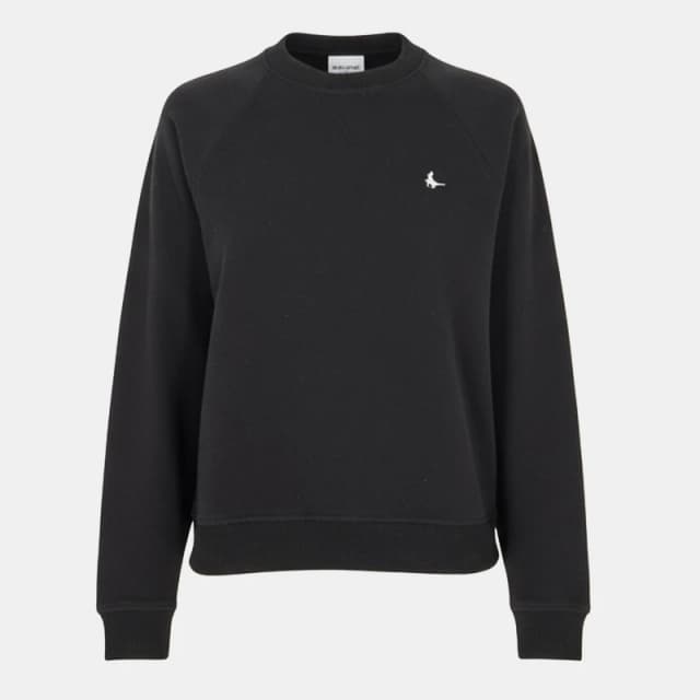 Jack Wills Astbury Raglan Crew Sweatshirt - Black 4