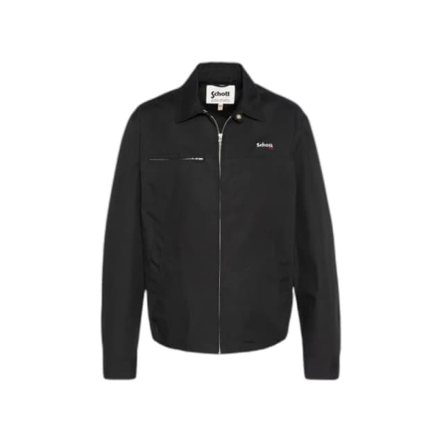 Schott Shirt collar jacket Schott Noir Male L