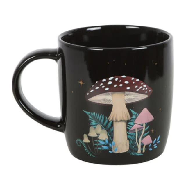 Something Different Something Different Forest Mushroom Mug in Black One Size Unisex 5063527008299