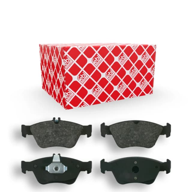 FEBI BILSTEIN Brake pad set Front Axle 16027 Brake pads,Brake pad set, disc brake MERCEDES-BENZ,C-Klasse Limousine (W202),SLK (R170)
