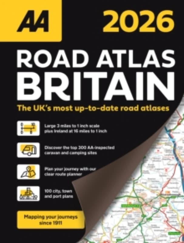 AA Road Atlas Britain 2026 SP. Book Books