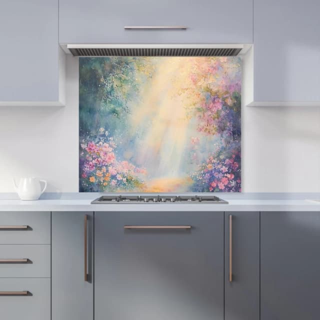 Designer Kitchen Splashbacks Ava Sterling: 00005 Kitchen Splashback Size: 600mm x 750mm Multicolor Unisex 600mm x 750mm