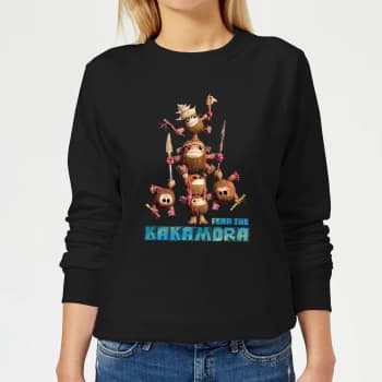 Moana Fear The Kakamora Womens Sweatshirt - Black