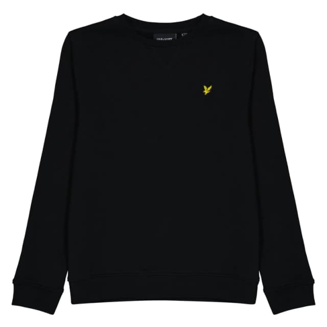 Lyle and Scott Core Crew Neck Sweatshirt - Black 8 - 9 Years
