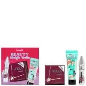 benefit Christmas 2021 Beauty Sleigh Bells Matte Bronzer, Eyebrow Gel and Face Primer Gift Set