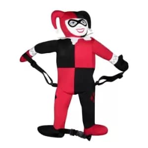 Harley Quinn Back Buddy Backpack (One Size) (Red/Black/White)