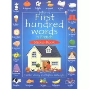 First 100 Words in French Sticker Book - Stephen Cartwright - Other printed item - Used