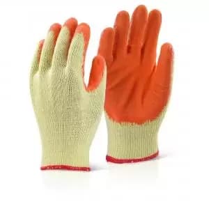 Beeswift Economy Grip Glove Orange M Box of 10 EC8NORM