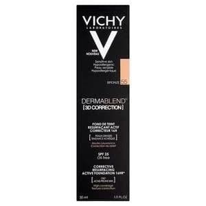 Vichy Dermablend 3D Fluid Foundation 55 Bronze 30ml