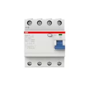 ABB 4 Pole Type A Residential RCCBs, 40A F200, 300mA