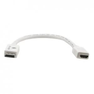 Kramer Electronics DP - HDMI 0.3m DisplayPort White