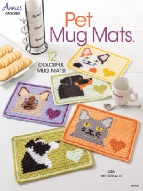 Pet Mug Mats : 12 Colorful Mug MATS! Paperback / softback