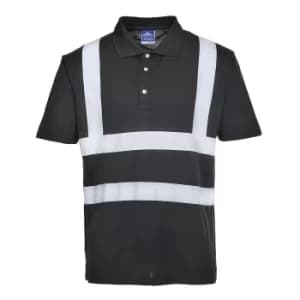 Portwest F477 Iona Polo Shirt Black 2XL