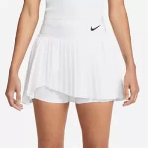 Nike Dri-FIT Advantage Womens Pleated Tennis Skirt - White