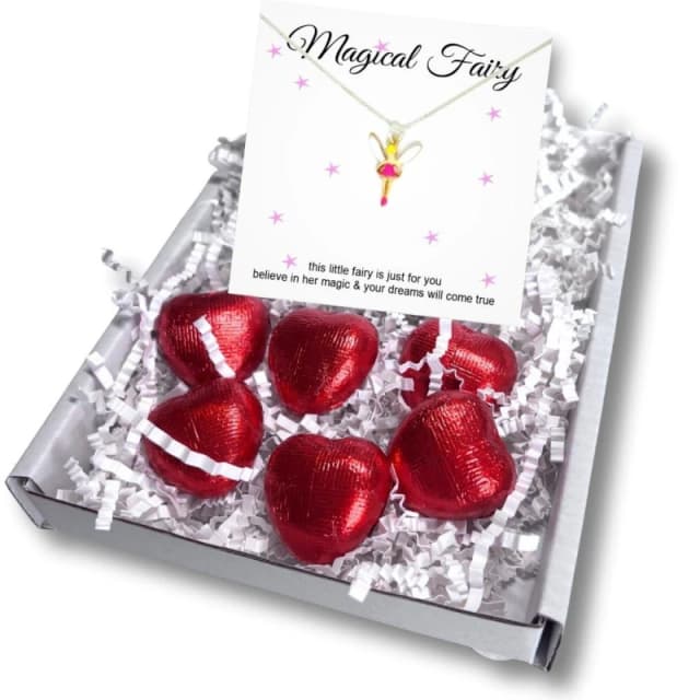 Aye Do Gifts Magical Fairy Girls Necklace Mini Gift Hamper 300 White unisex Gift Set