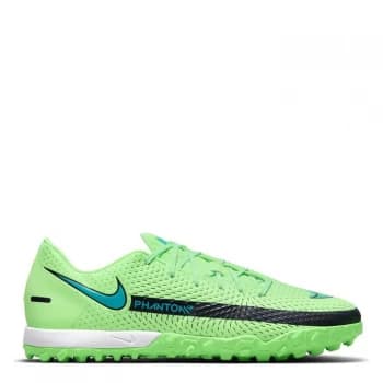 Nike Phantom GT2 Academy TF Turf Soccer Shoe - Lime/AquaMarine