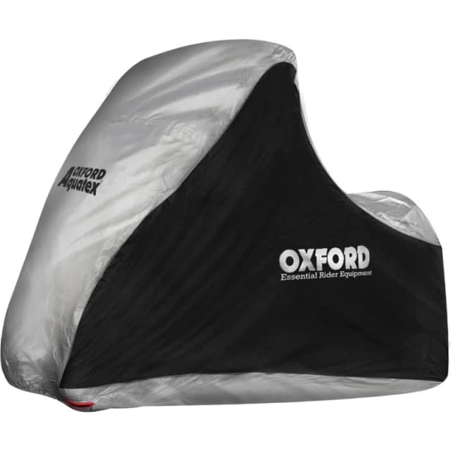 Oxford Aquatex MP3/3 Wheeler Motorcycle Cover - Black/Silver
